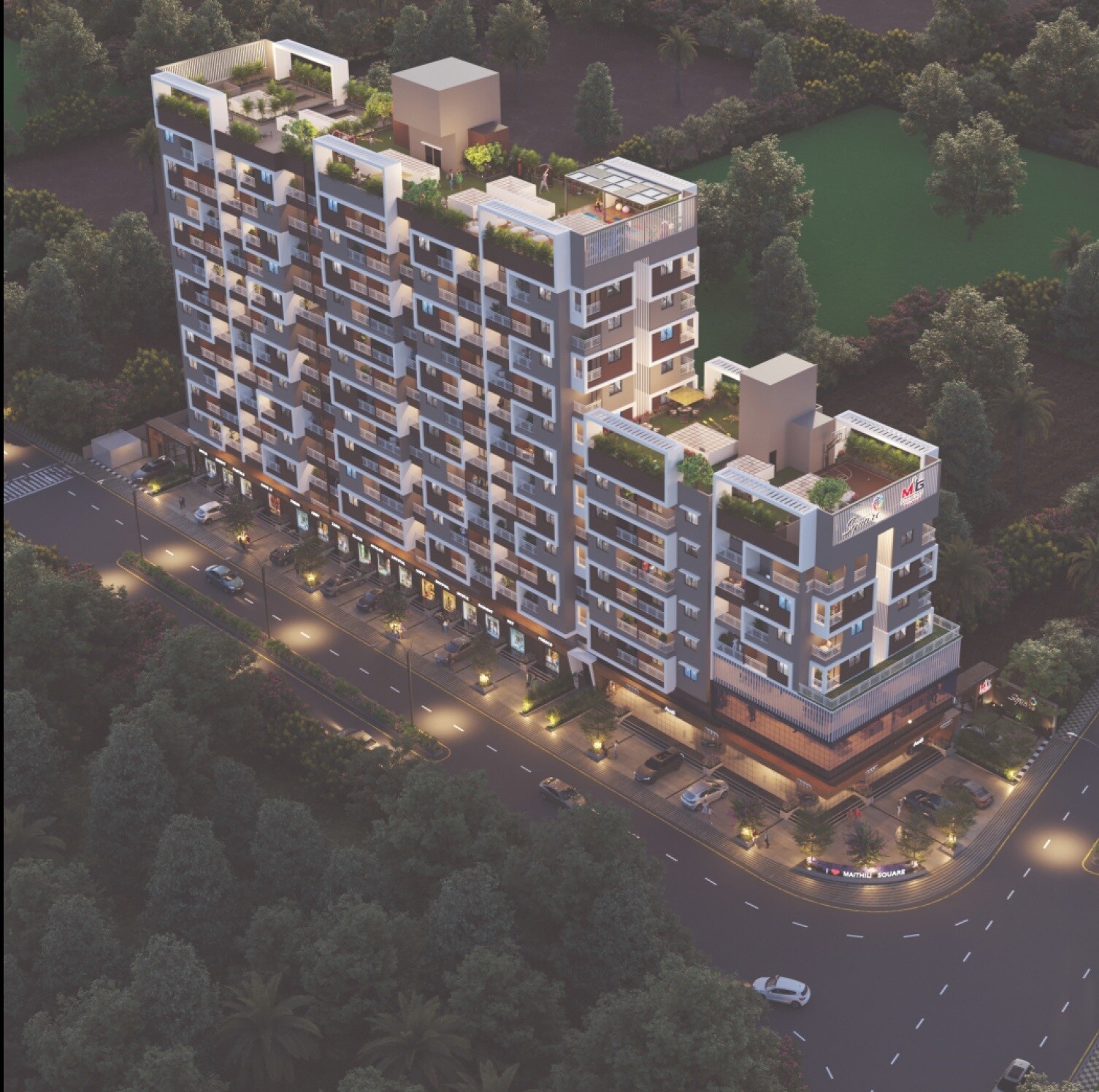 Marne Maithili Square Apartment Exteriors 3