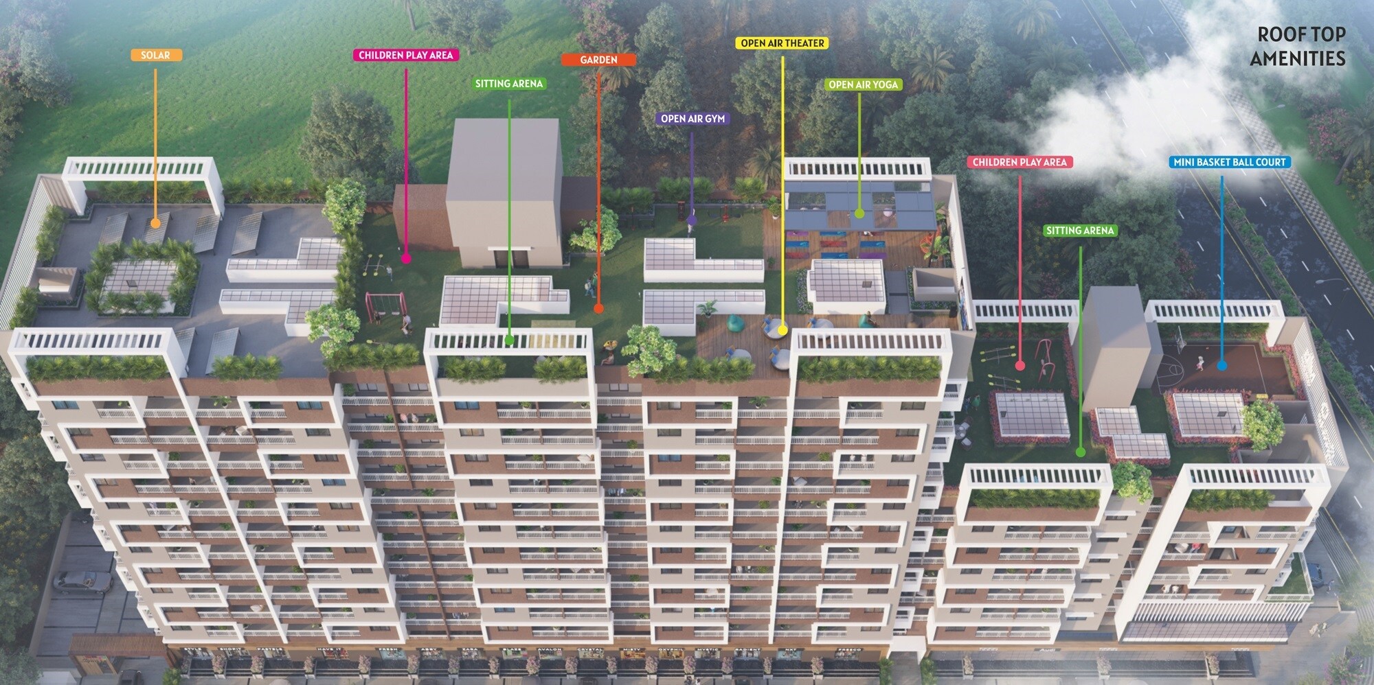 Marne Maithili Square Tower View 2