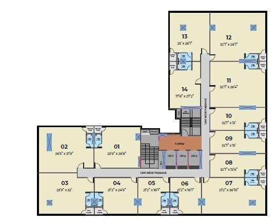 Maruti Millennium Tower Floor Plans