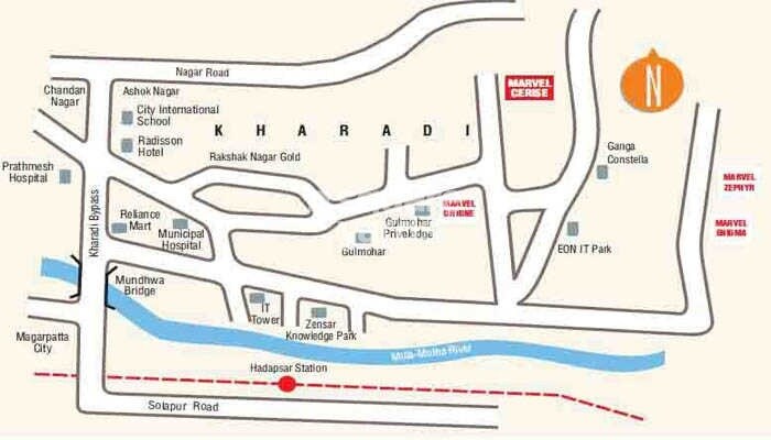 Marvel Cerise BLDG B C D Location Image