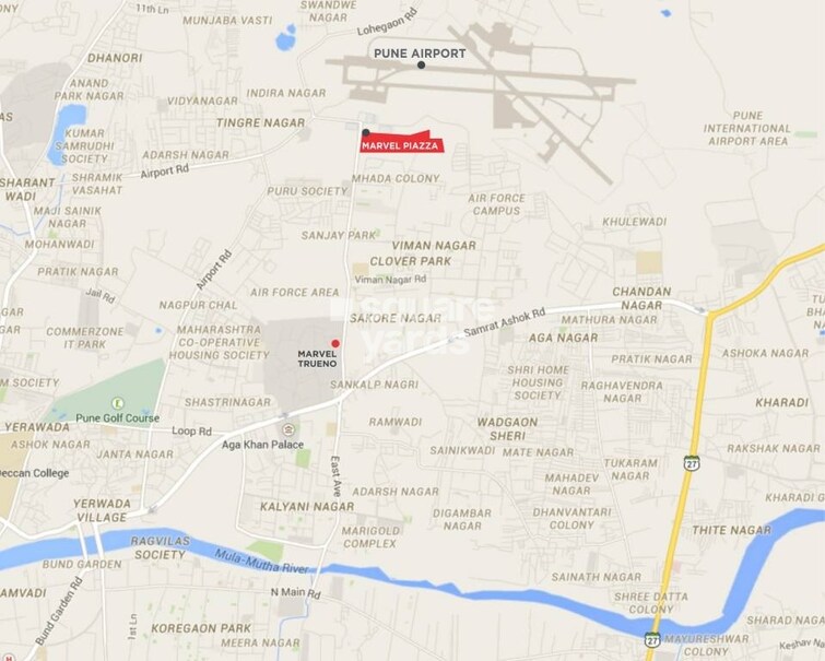 Marvel Piazza Location Image