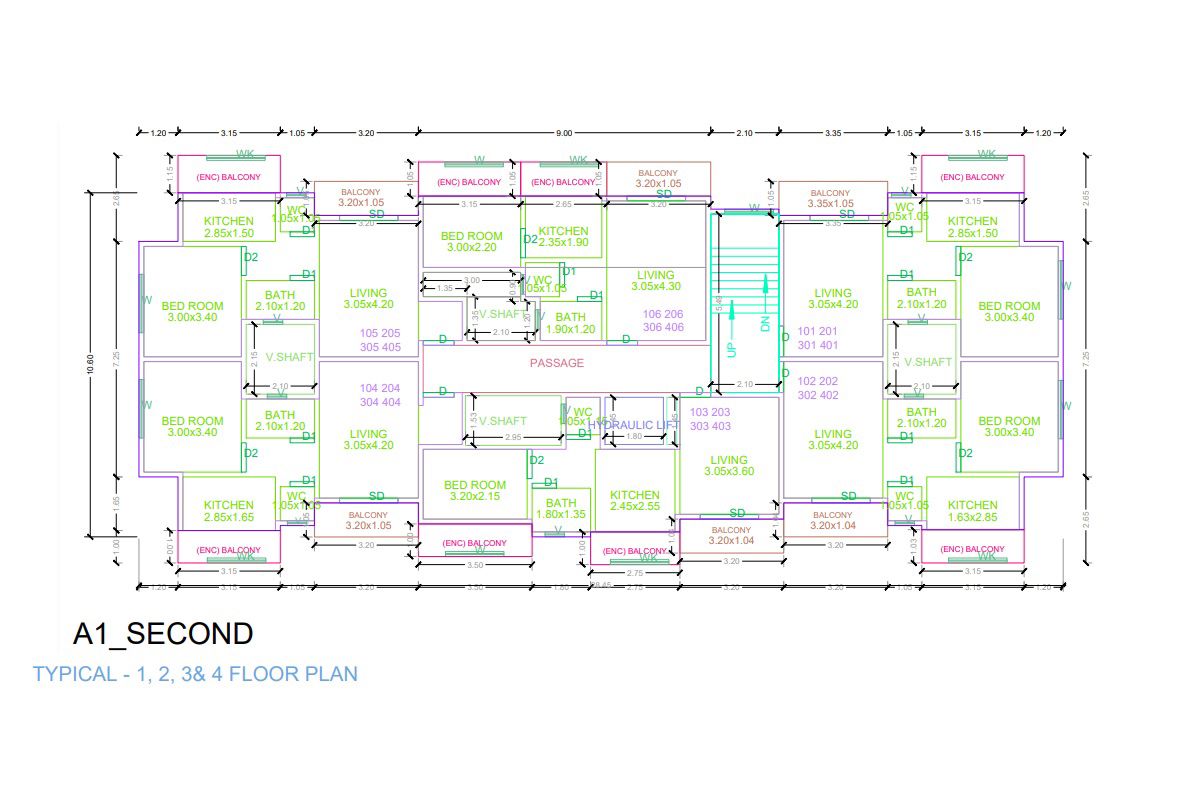 Matoshri Sai Angan Floor Plans