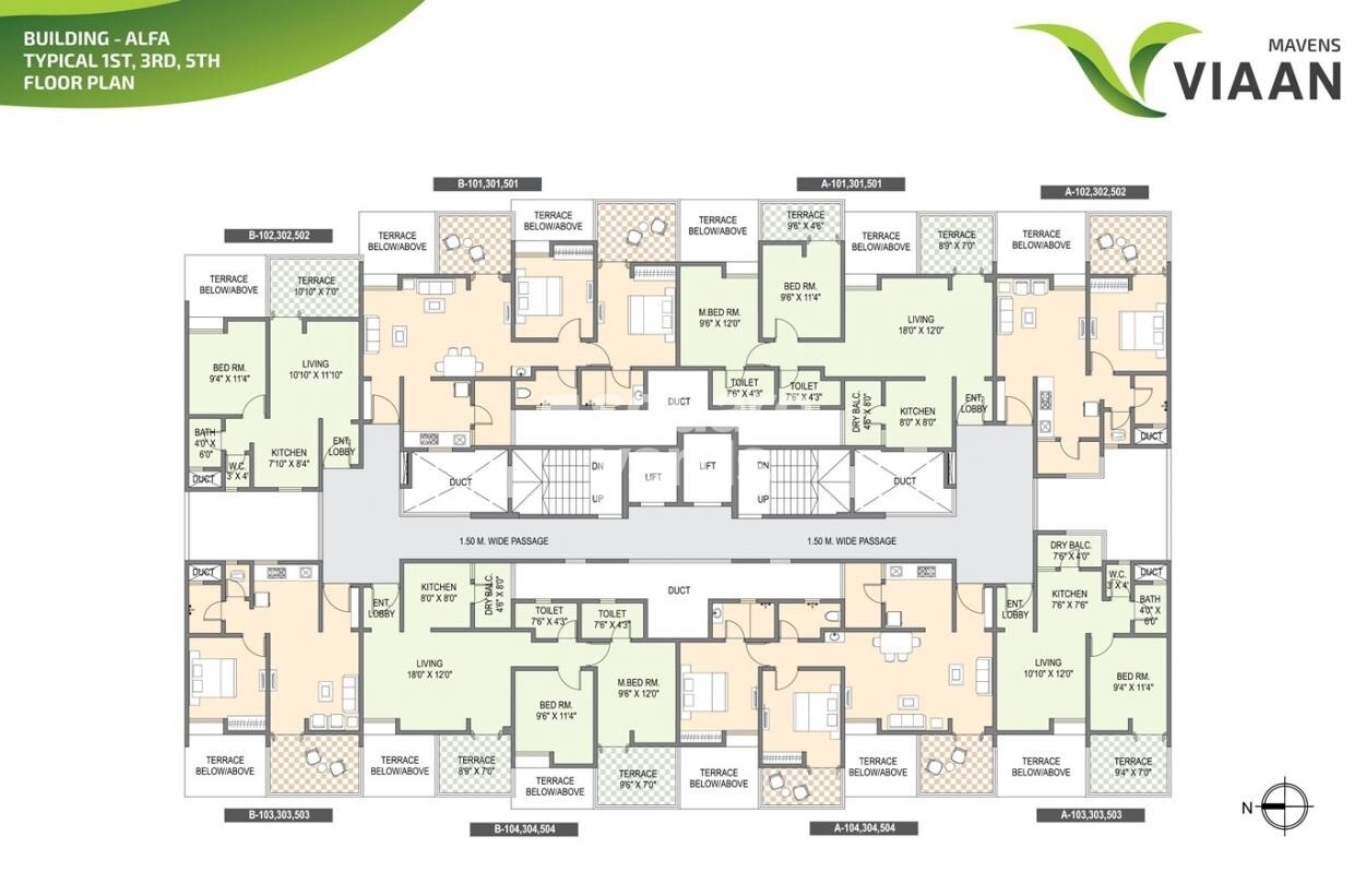 Mavens Viaan Floor Plans