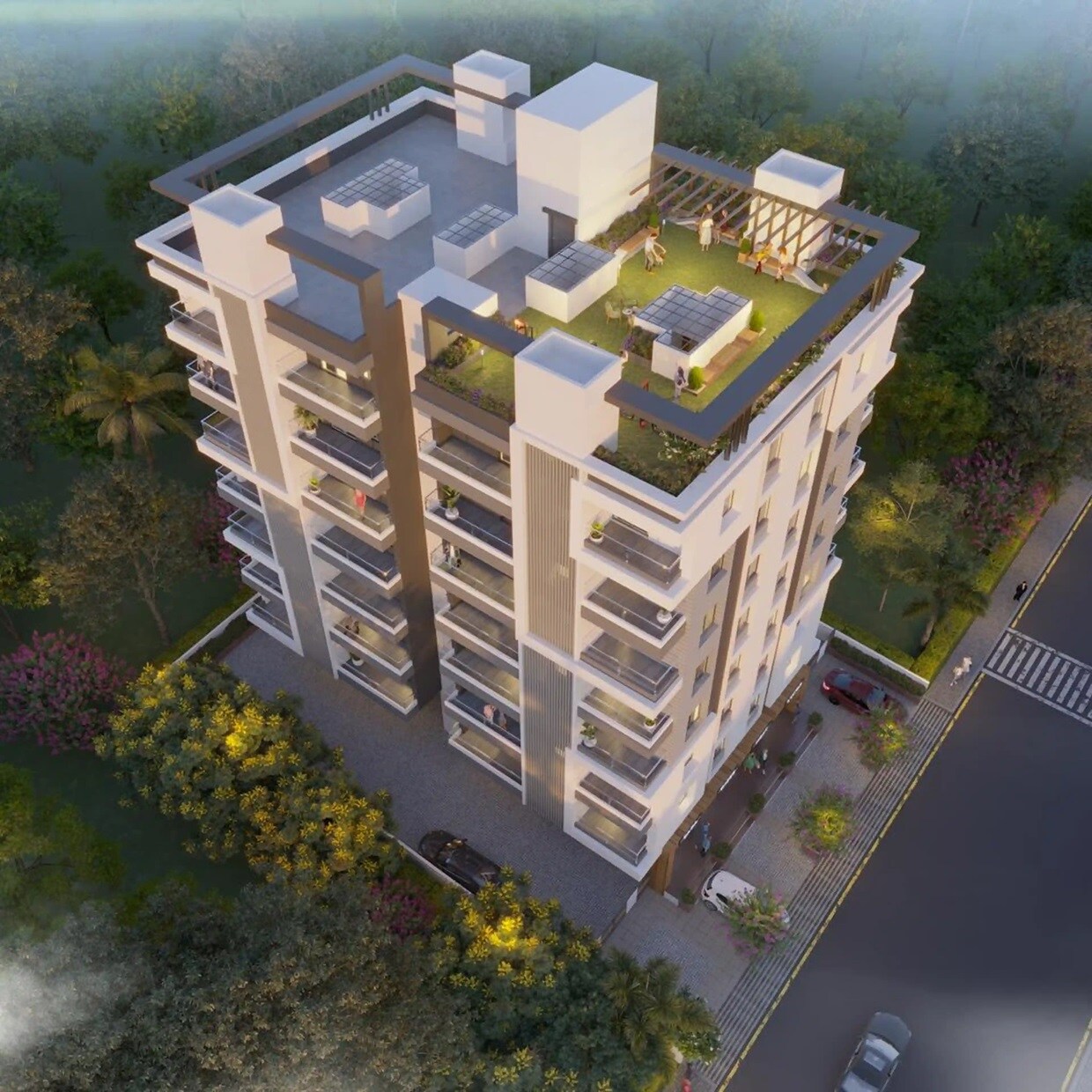 MBPL Manjushilp Tower View