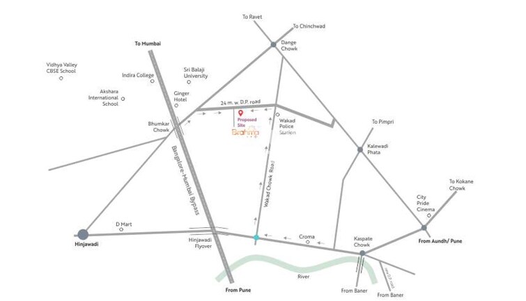 MD Brahma Towers Location Image