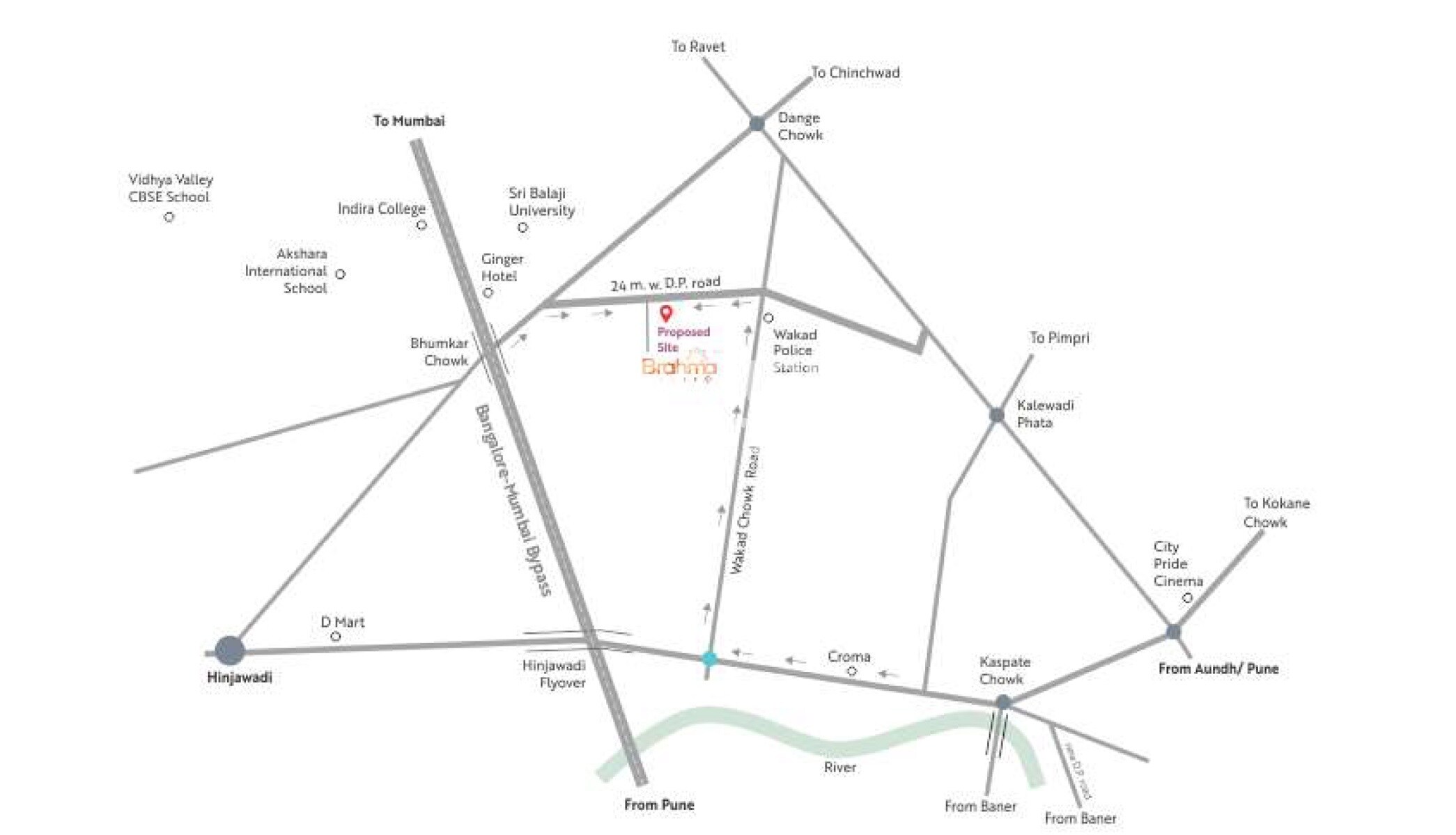 MD Brahma Towers Location Image