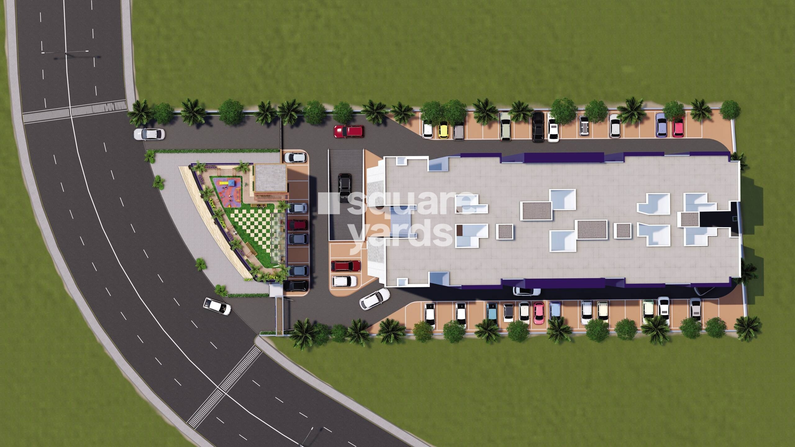 MDD-Global-Spaces_a small town with a lot of houses on it