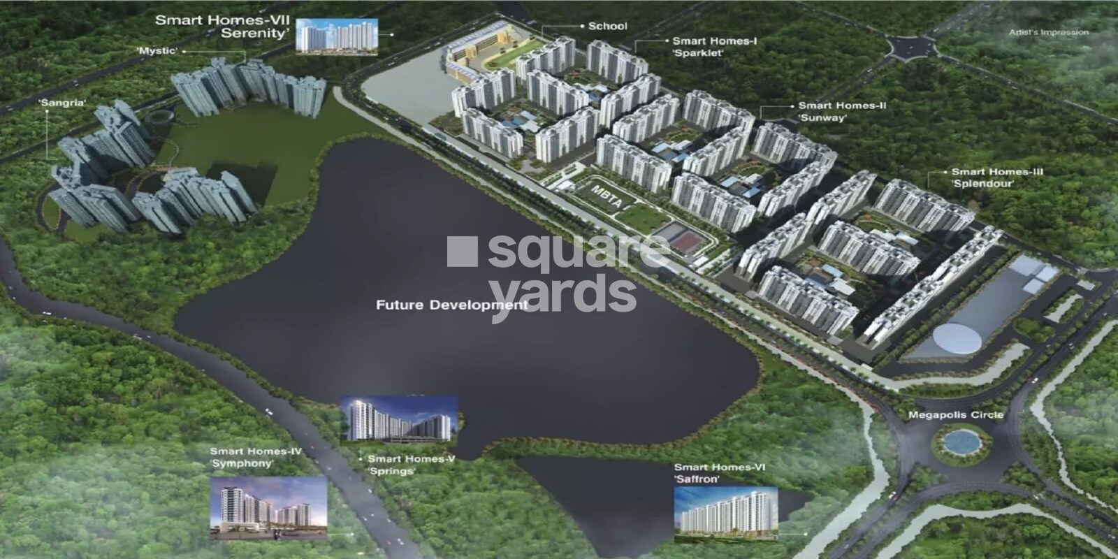 Megapolis Serenity Tower View