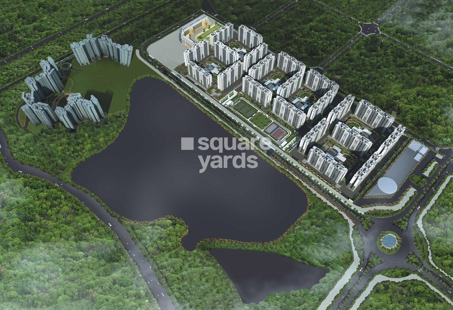 Megapolis Smart Homes I-Sparklet Tower View