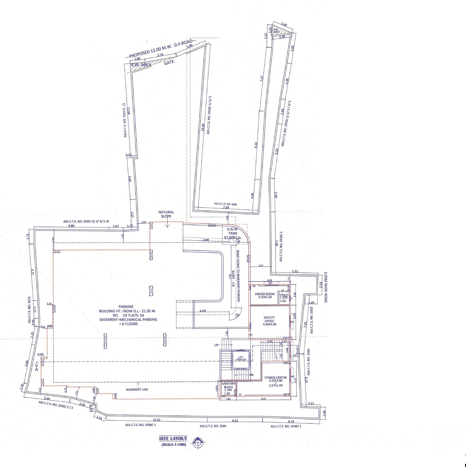 Meghsparsh Saisparsh Apartments Master Plan 1