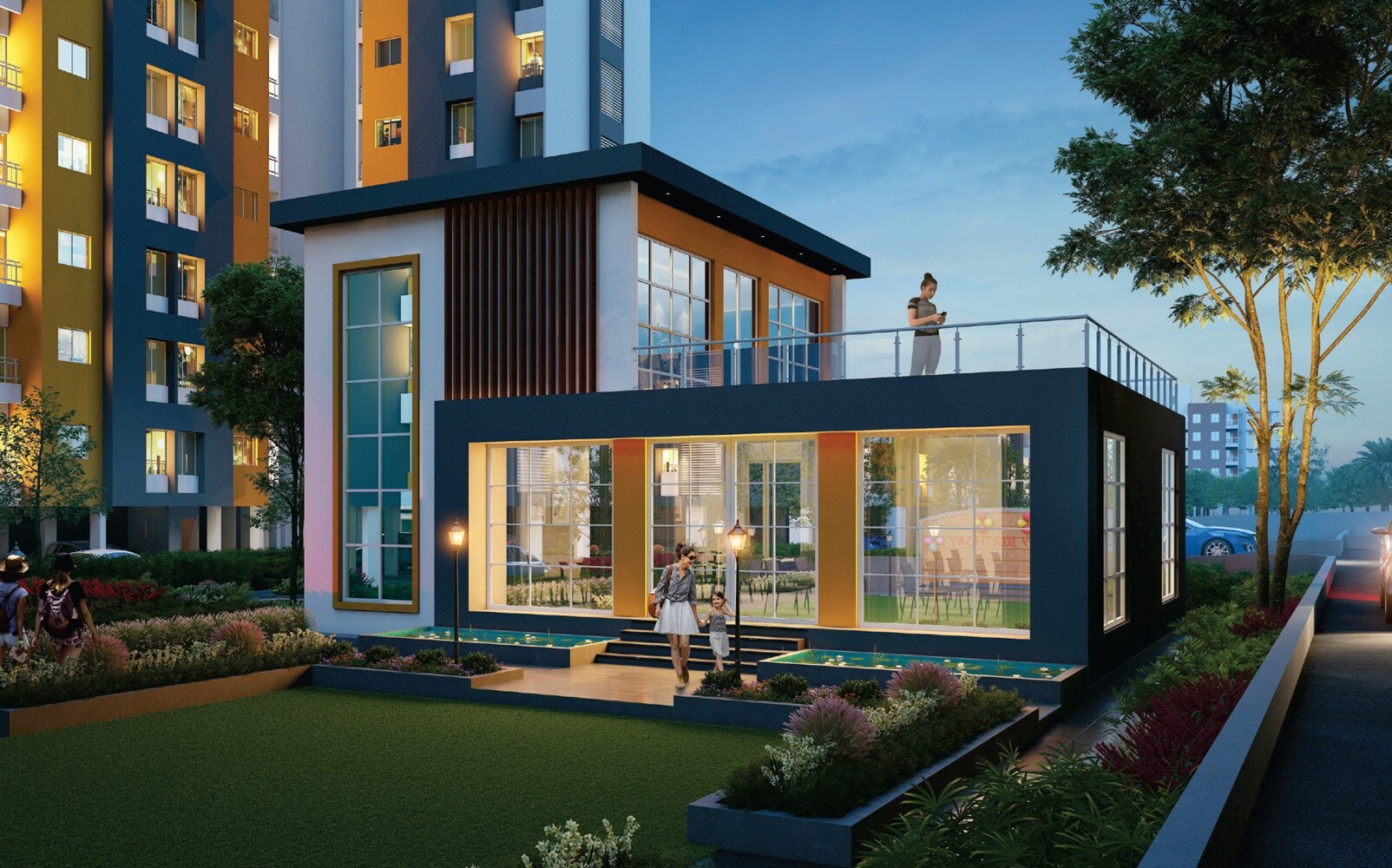 Menlo Bougainvillea Clubhouse External Image