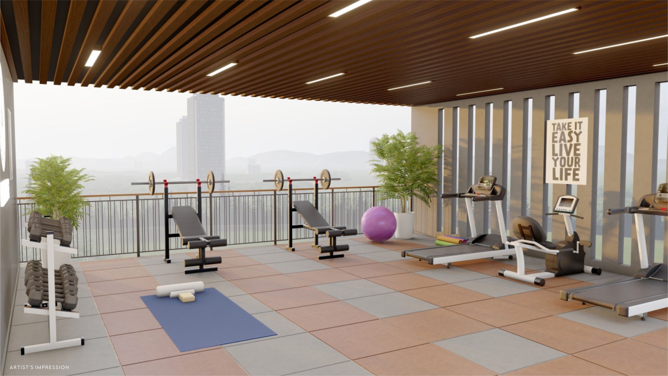 Menlo Hashtag Studios Gymnasium Image