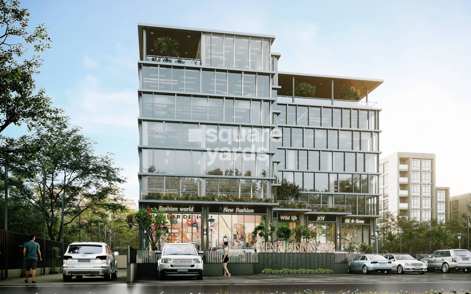 Menlo Homes Kharadi Commercial Exteriors 1