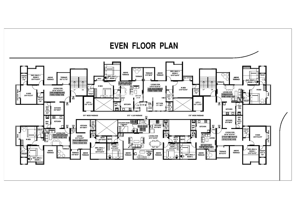 Menlo Homes Kharadi Floor Plans 1