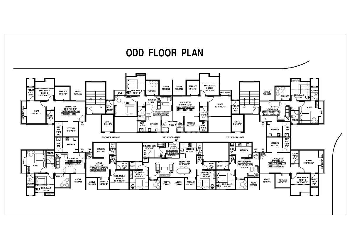 Menlo Homes Kharadi Floor Plans 2