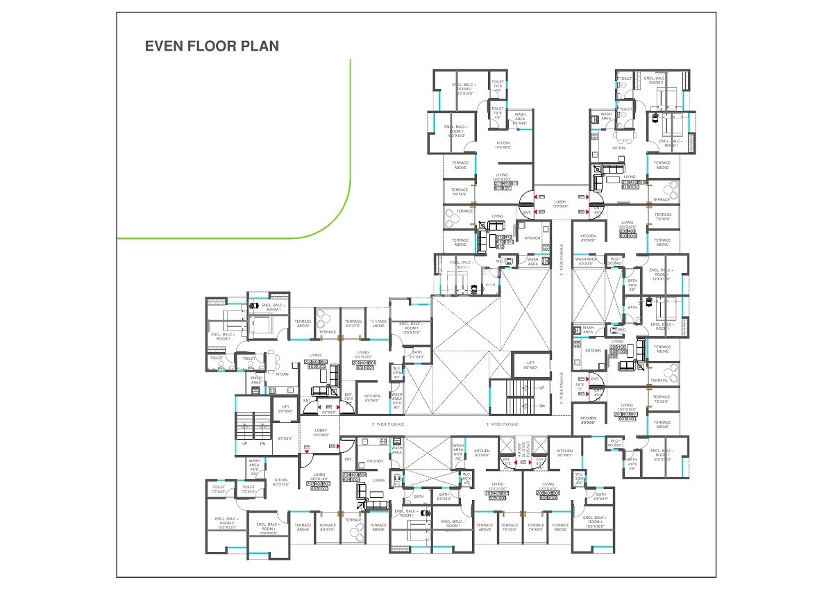 Menlo Homes Kharadi Floor Plans 3