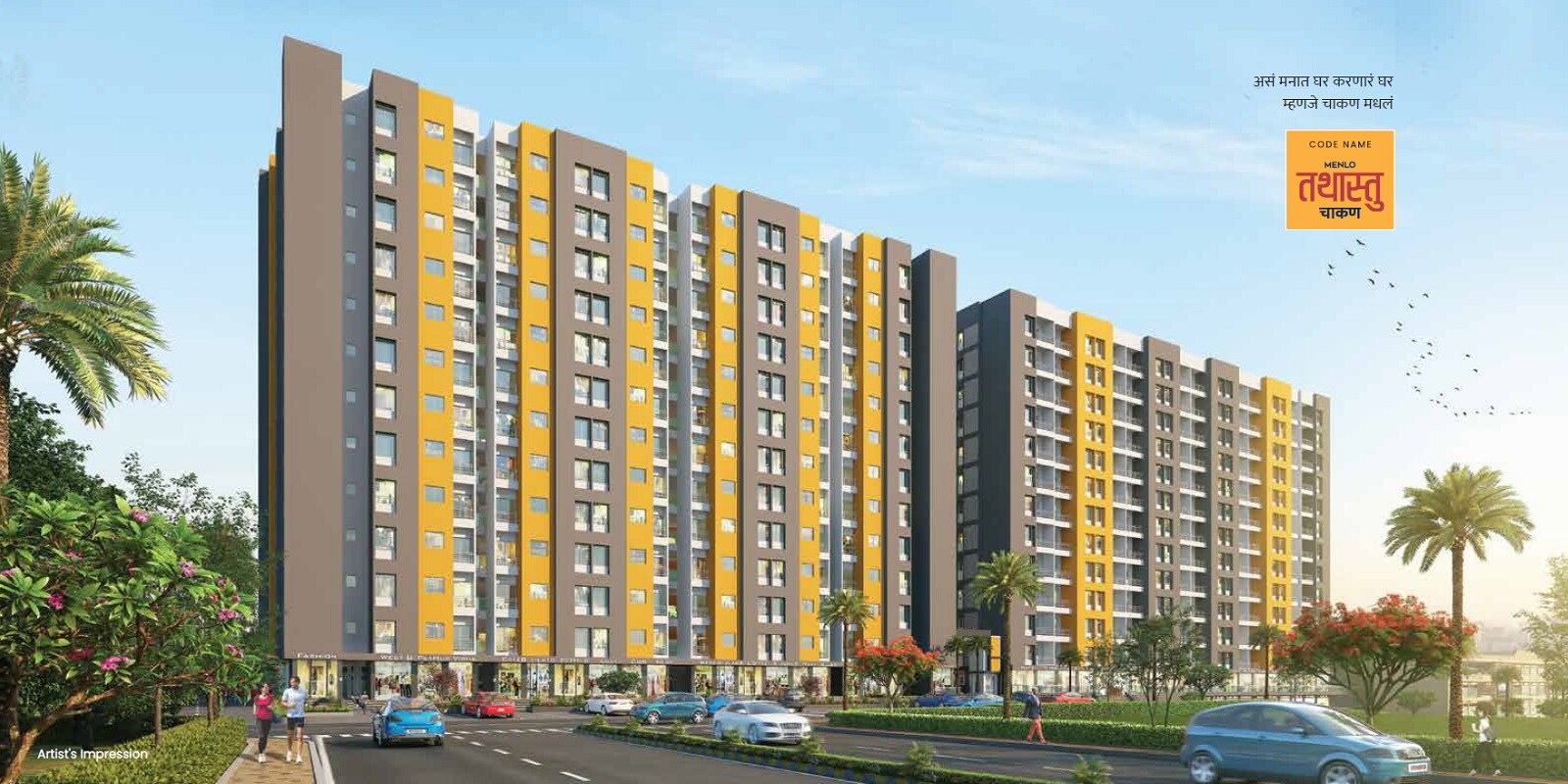 Menlo Tathasthu residential project in Chakan