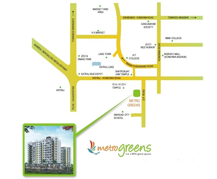 Metro Greens Location Image