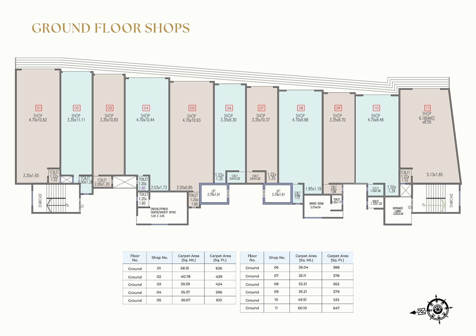 Metro Signature Park Floor Plans