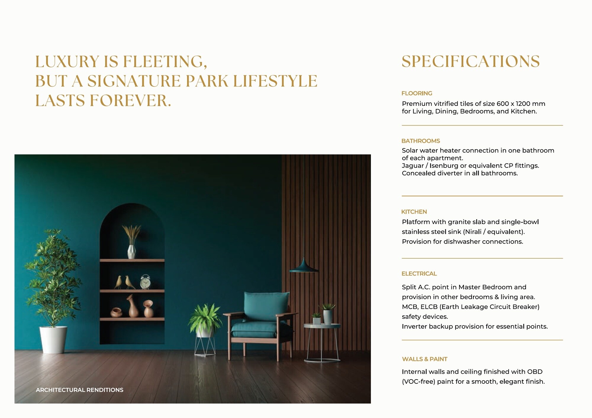 Metro Signature Park Specification