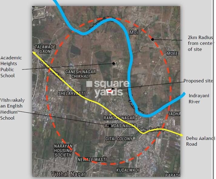 Representative image as actual visual unavailable for Mhada Apartments Chikhali