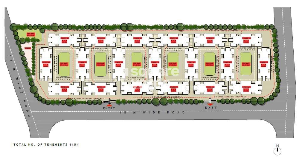 Mhada Apartments Chikhali Price on Request, 1 Bed BHK Floor Plans