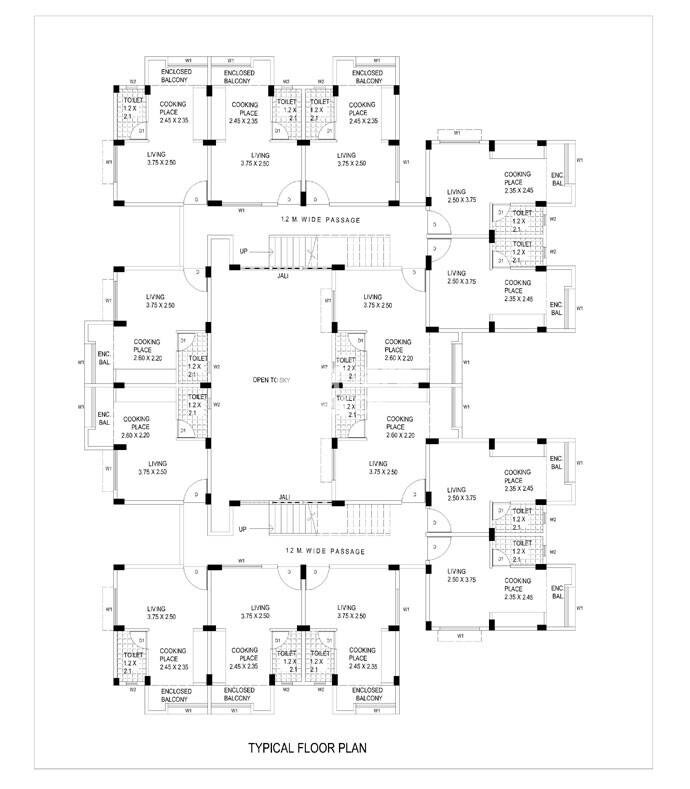 Mhada Apartments Hadapsar Floor Plans
