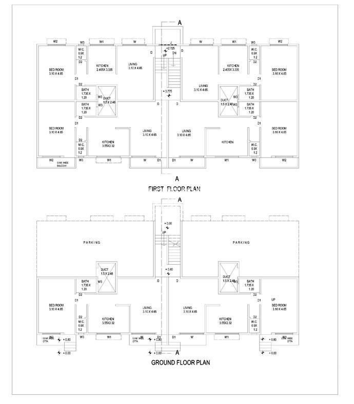 Mhada Apartments Saswad Floor Plans