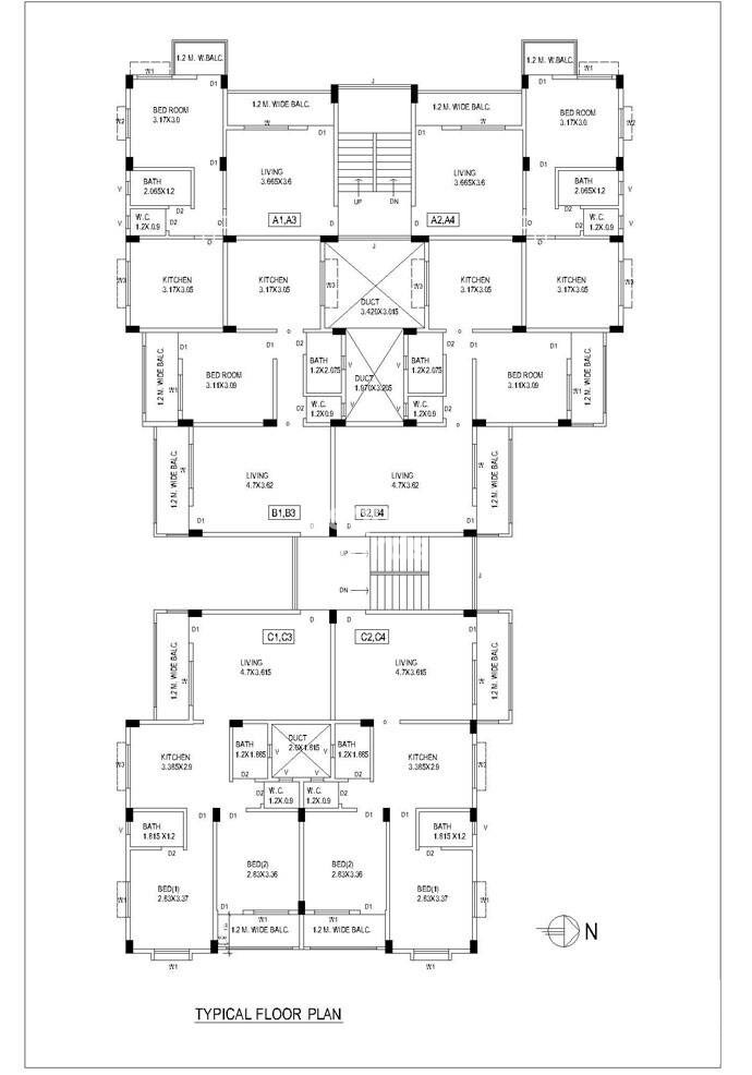Mhada Apartments Yerawada Floor Plans