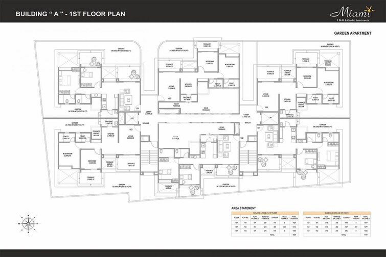 Miami Apartment Floor Plans 1