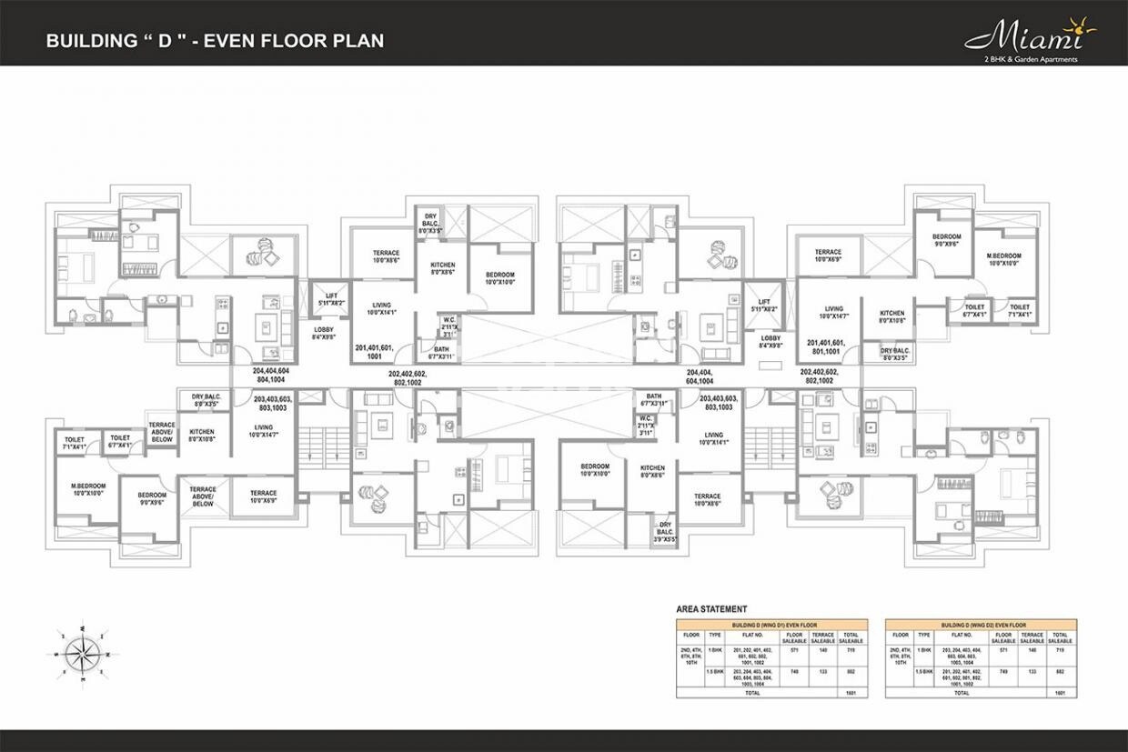 Miami Apartment Floor Plans 13