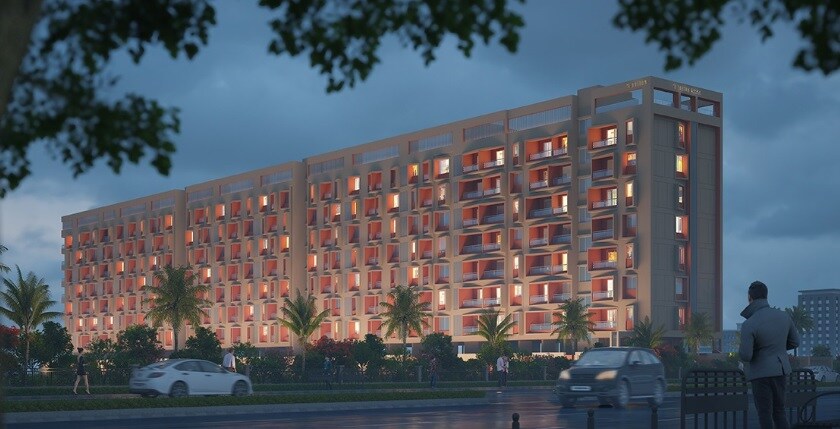 Mika Triton Residency Apartment Exteriors