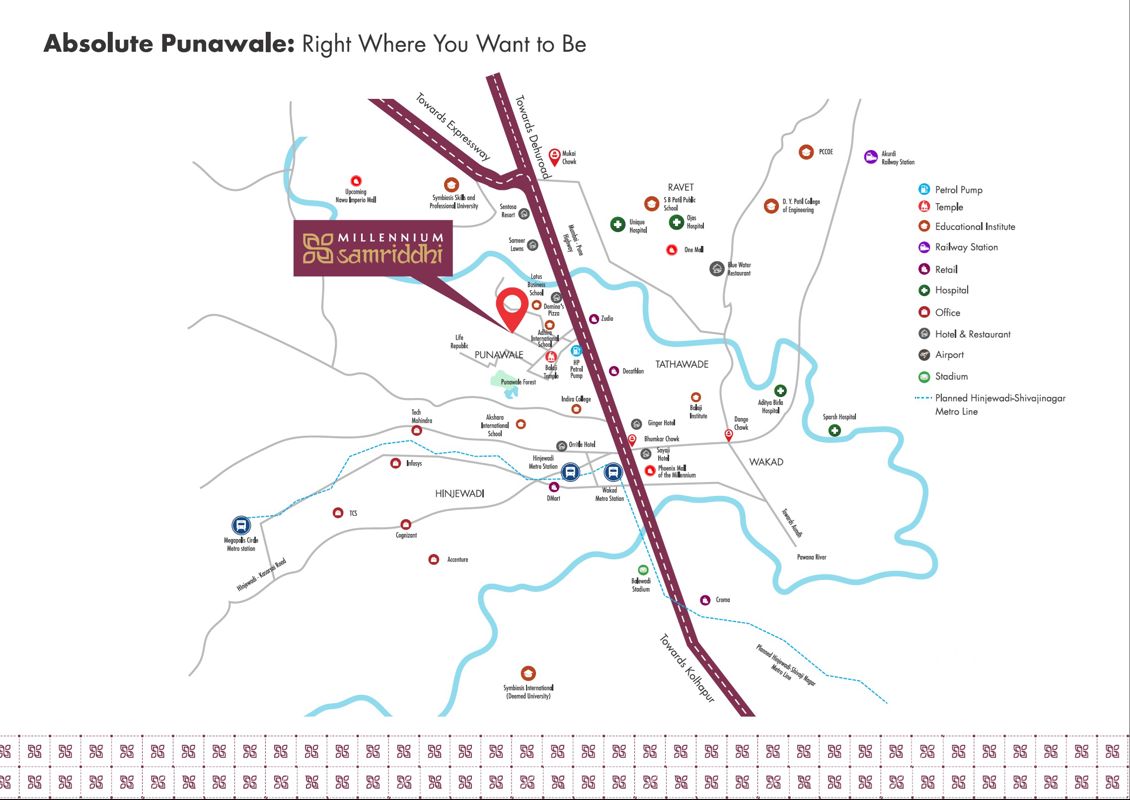 Millennium Samriddhi Location Image