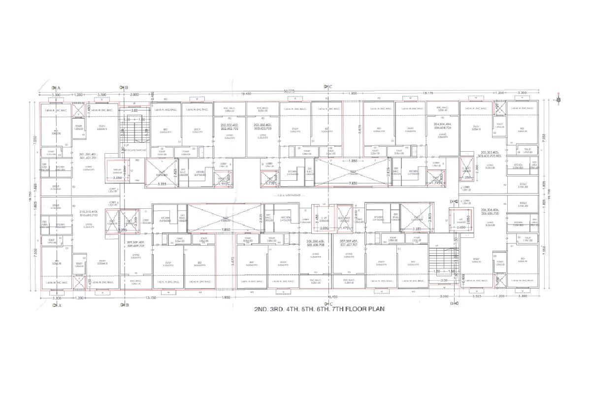 Miracle Madhubon Floor Plans