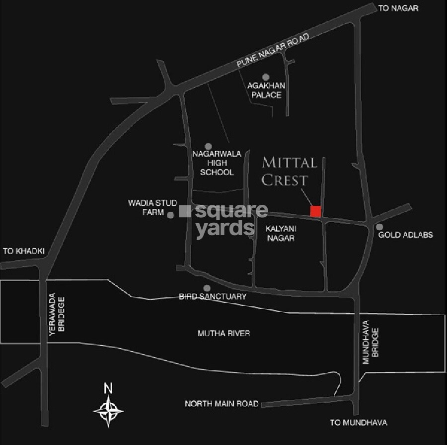 Mittal Crest Location Image