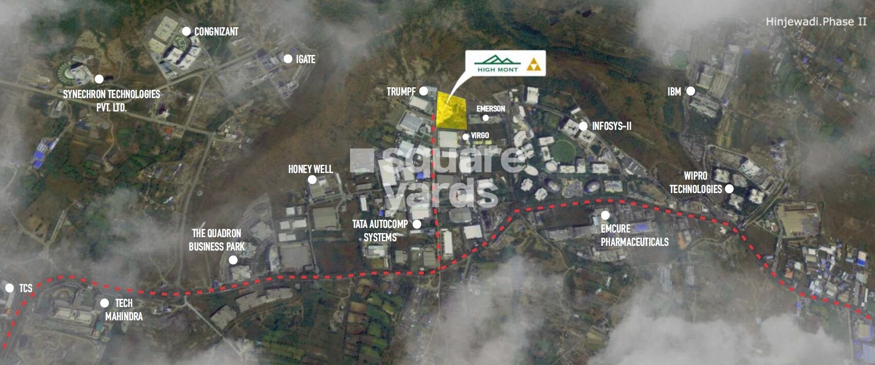 Mittal Pebbles High Mont Phase 1 Location Image