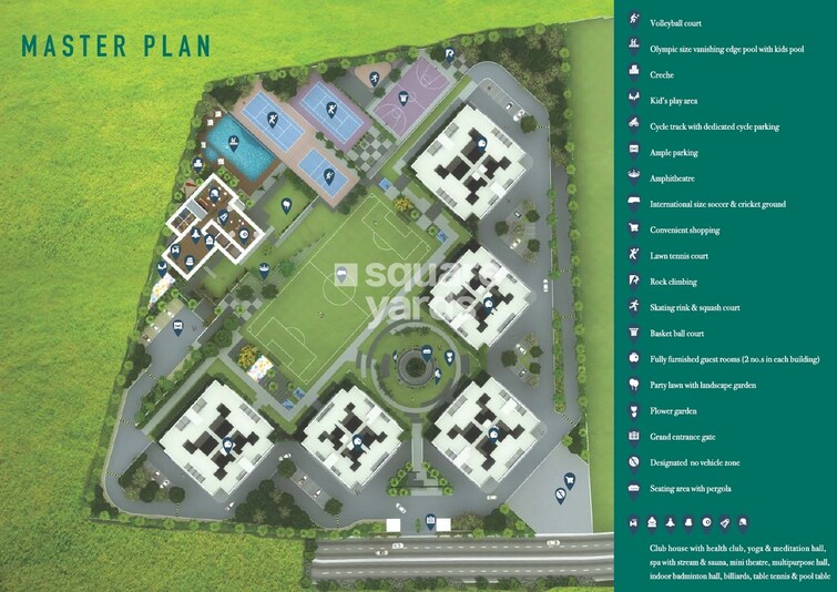 Mittal Pebbles High Mont Master Plan Image