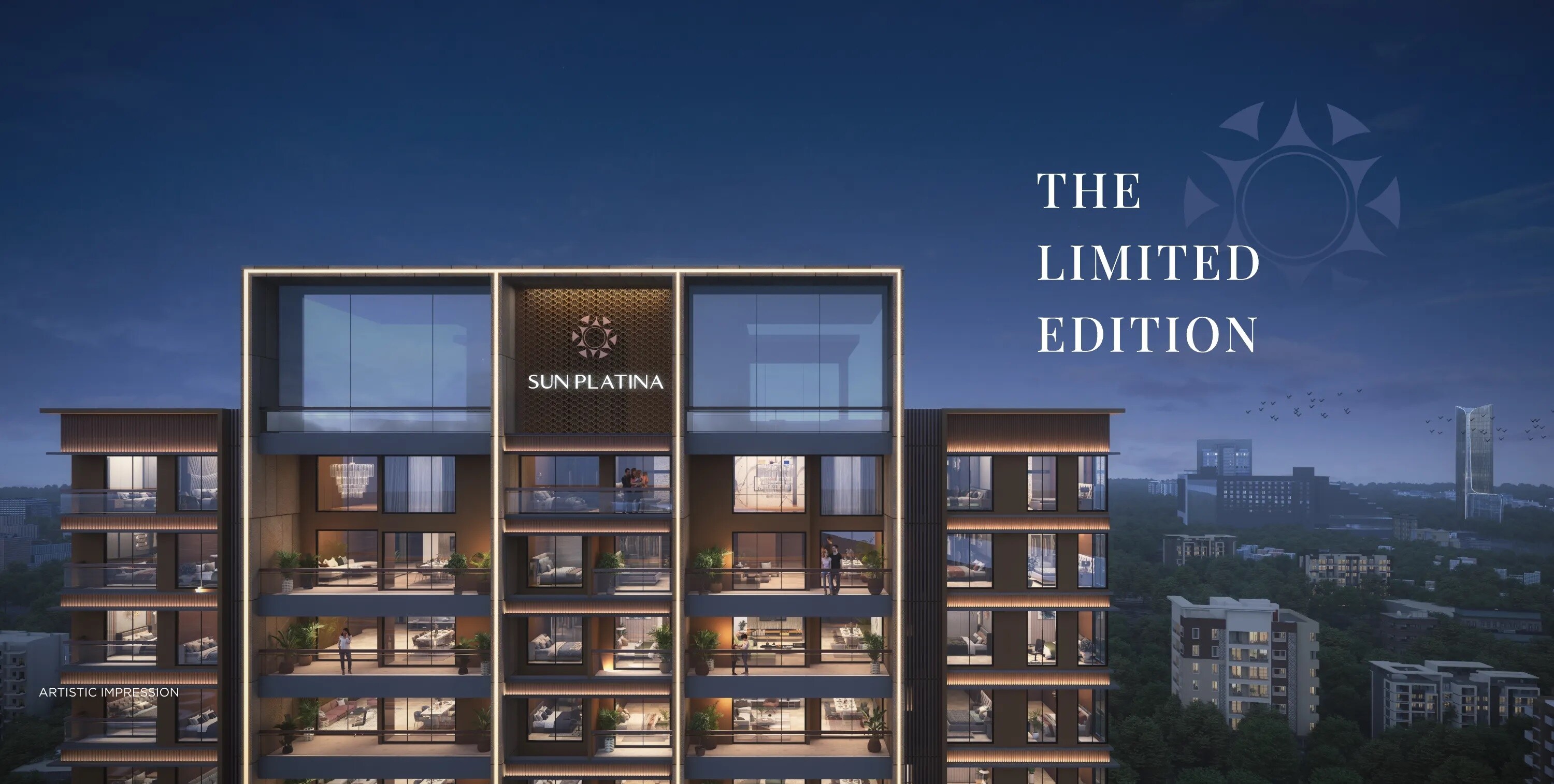 Mittal Sun Platina Apartment Exteriors