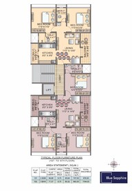 Modern Blue Sapphire Floor Plans