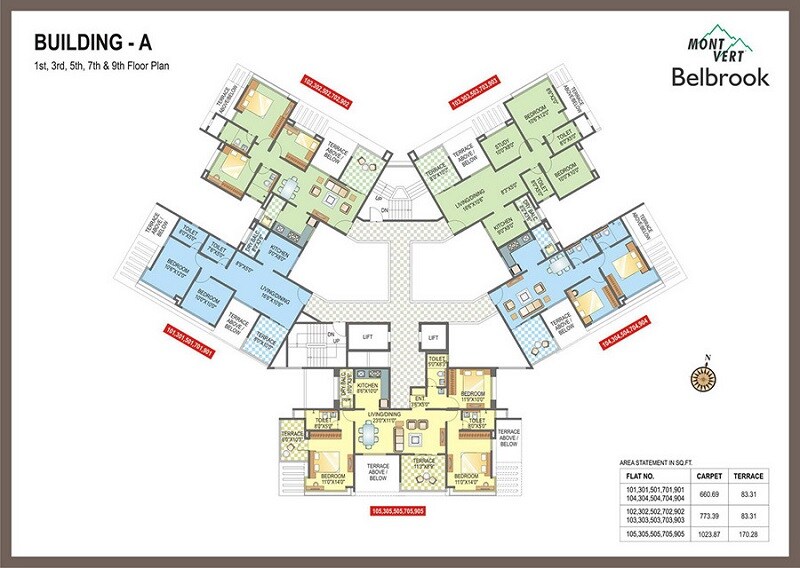 Mont Vert Belbrook Floor Plans 1