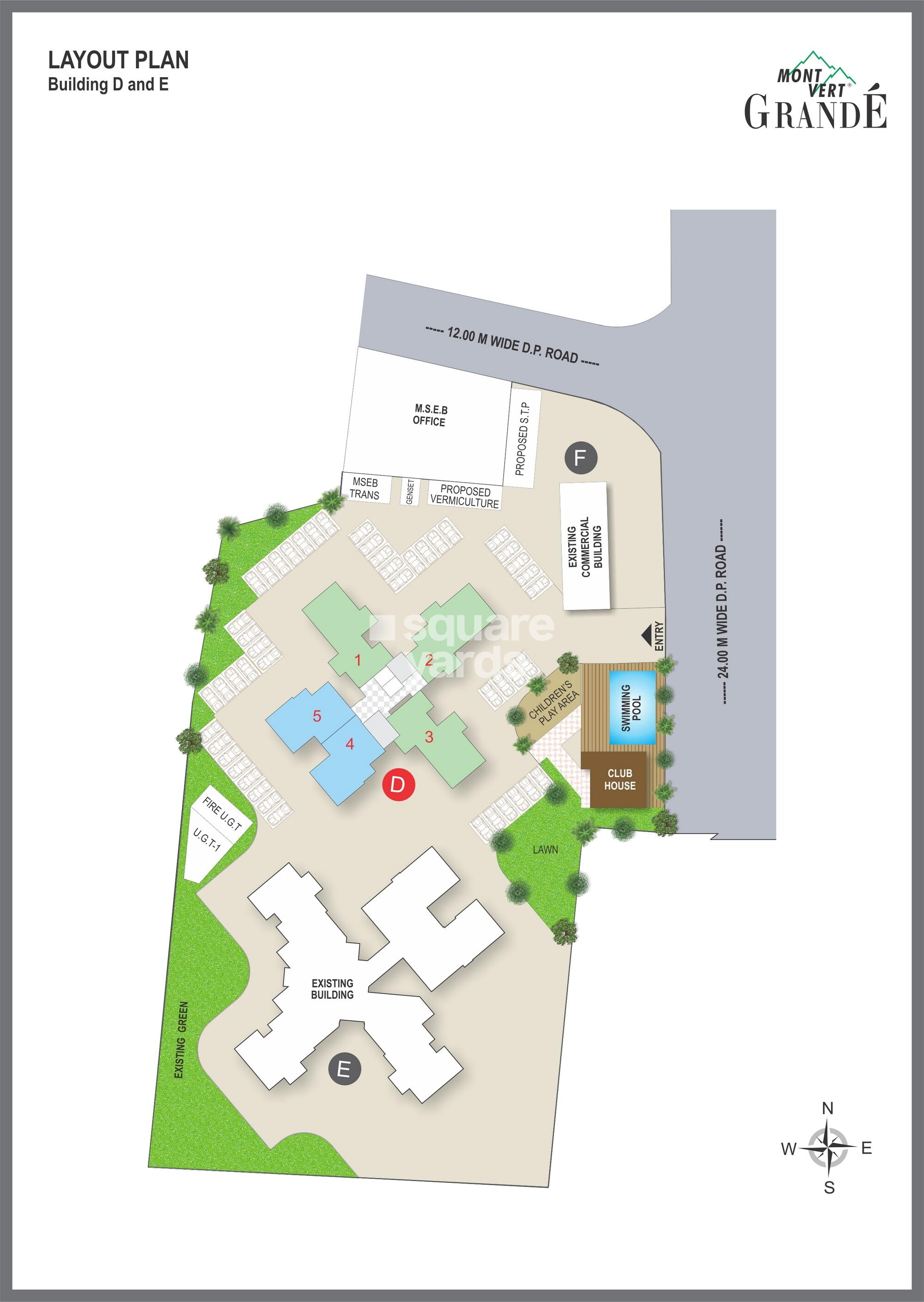 Mont Vert Grande Plot 4 Bldg D Master Plan Image