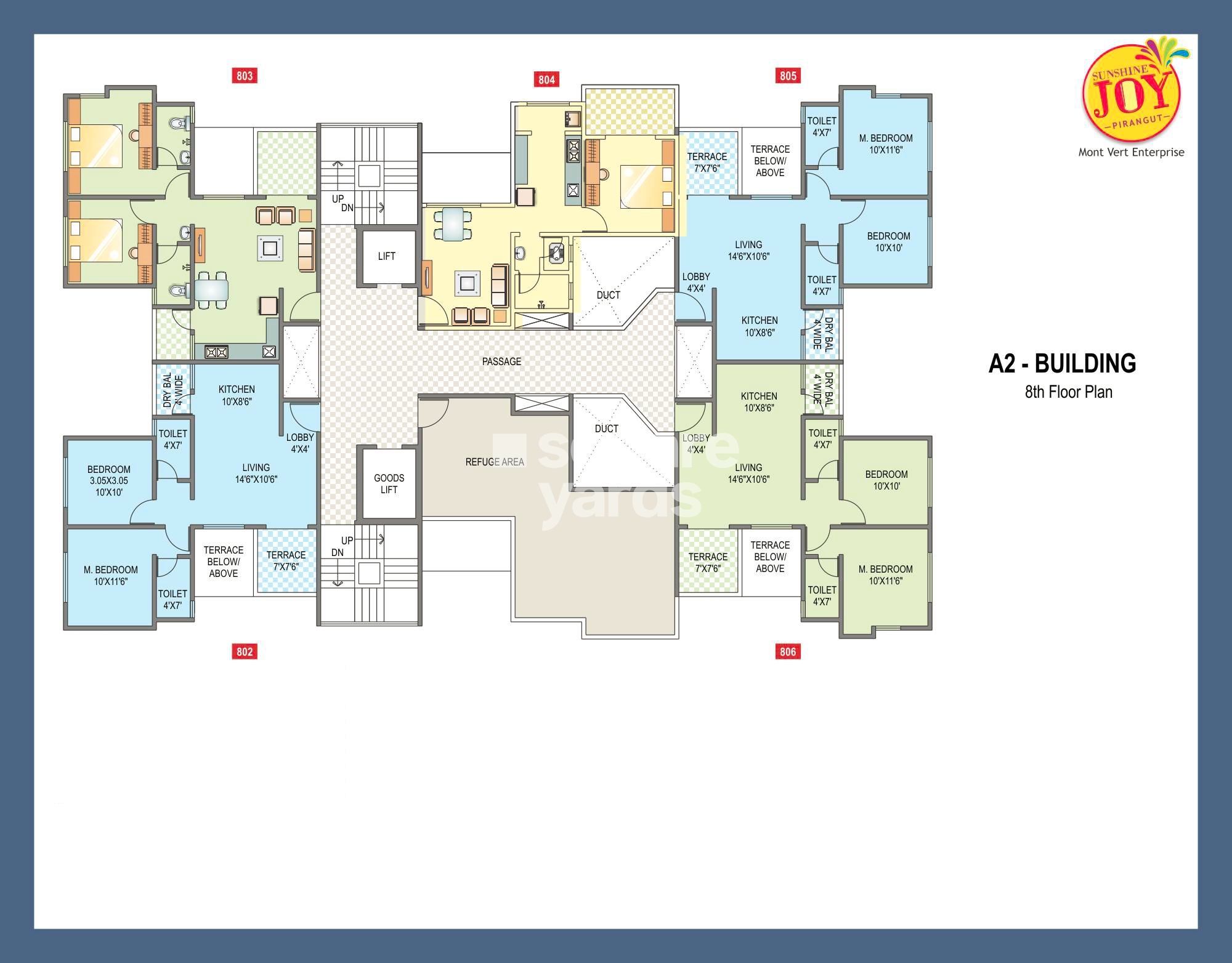 Mont Vert Sunshine Joy Floor Plans