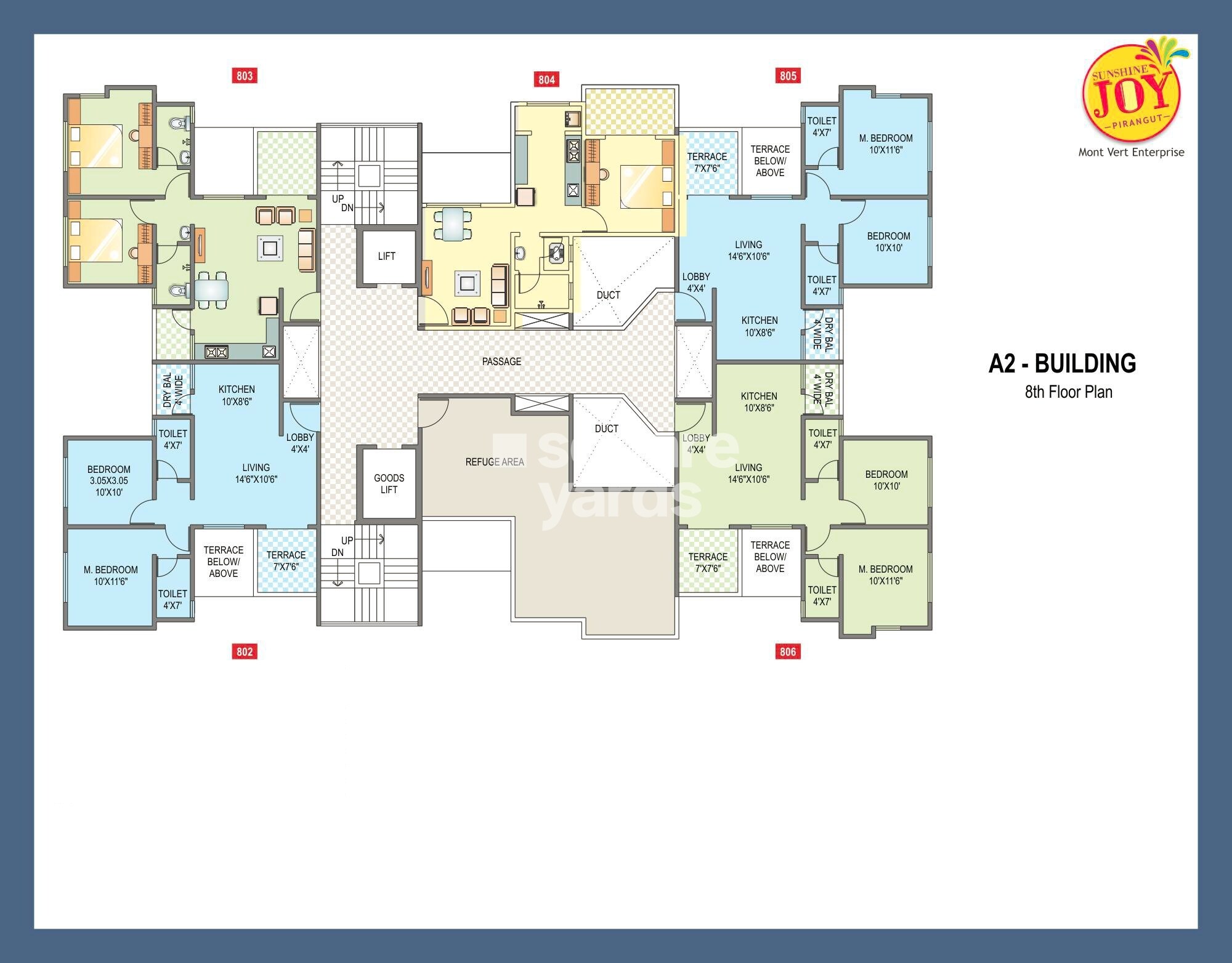 Mont Vert Sunshine Joy Floor Plans