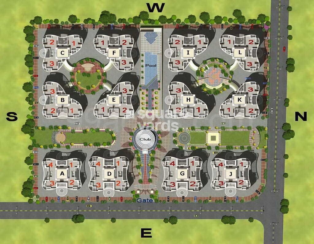 Mont Vert Tropez Master Plan 1