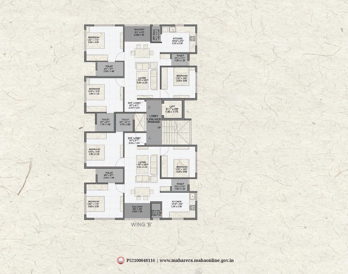 Morya Kasturi Floor Plans