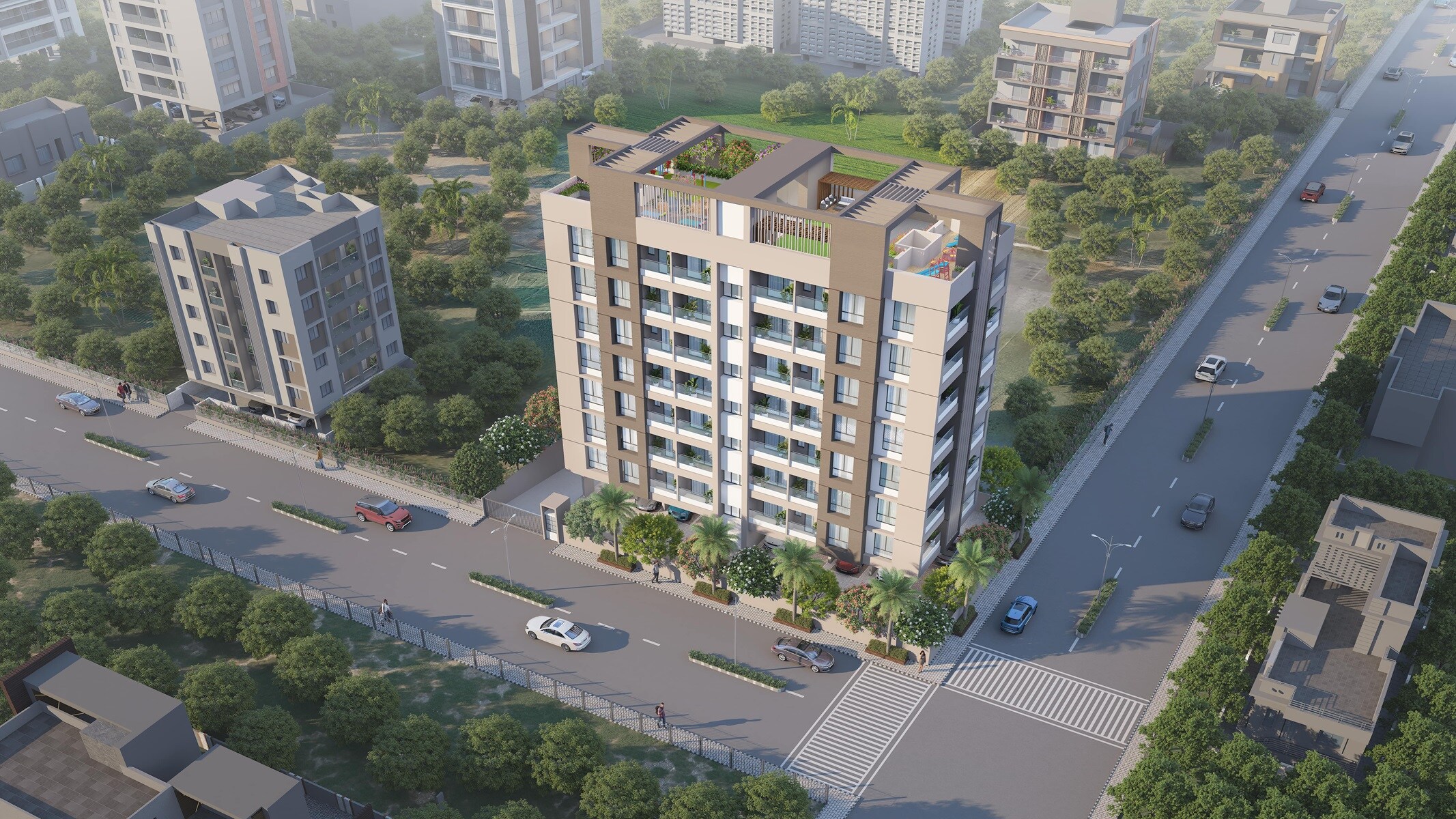 MS Morya Sanctuary Tower View