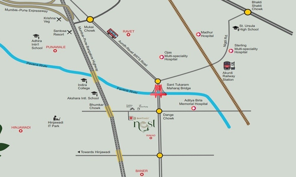 MS Santiago Nest Location Image