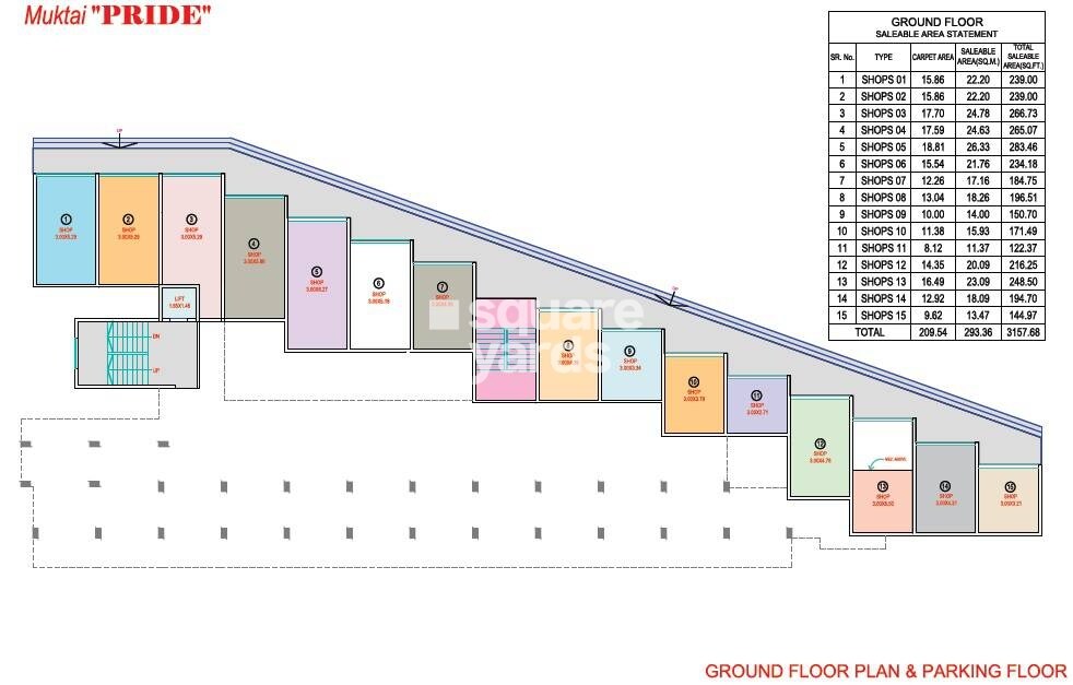Muktai Pride Floor Plans