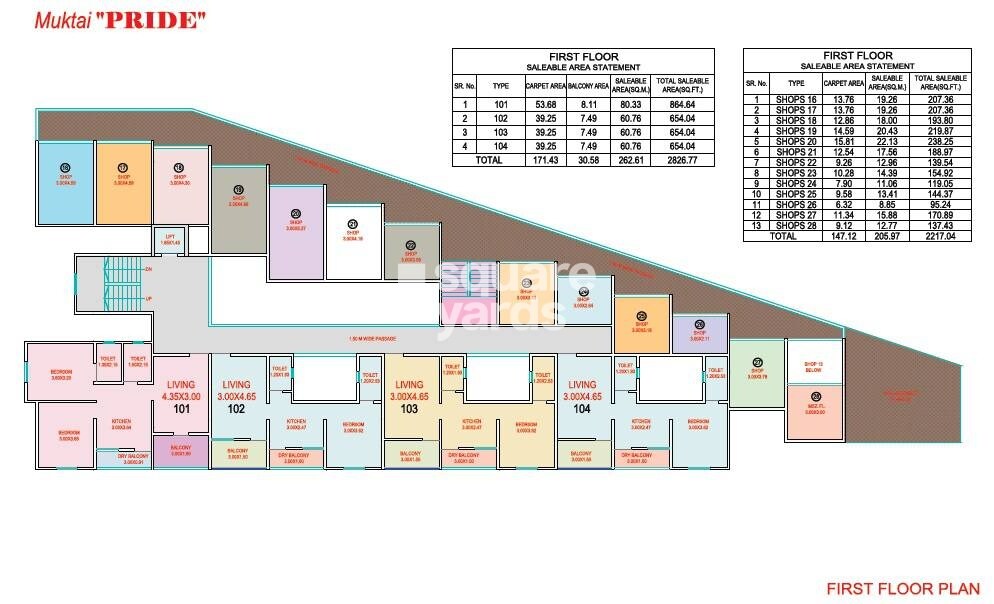 Muktai Pride Floor Plans