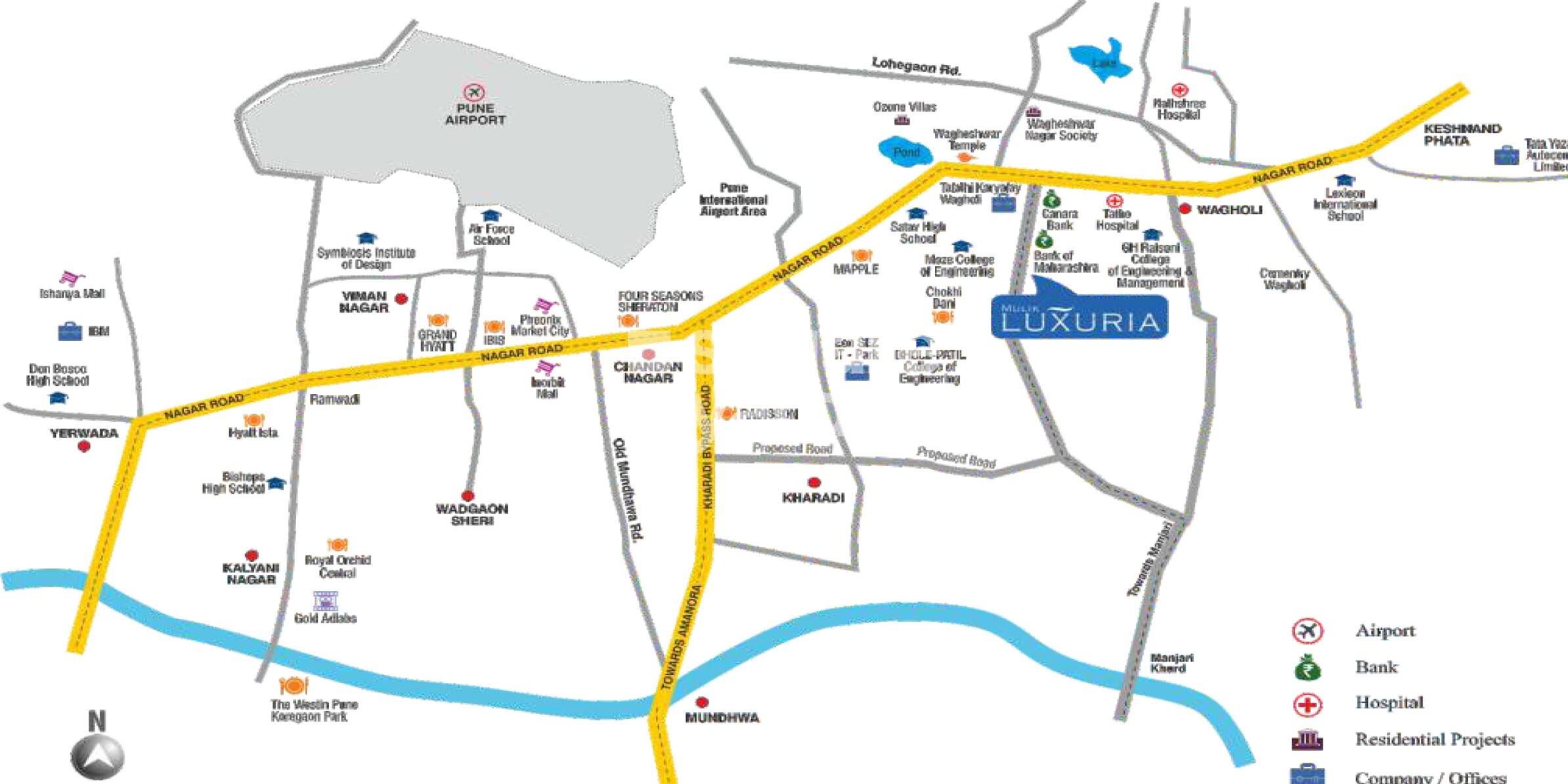 Mulik Corp Luxuria Location Image